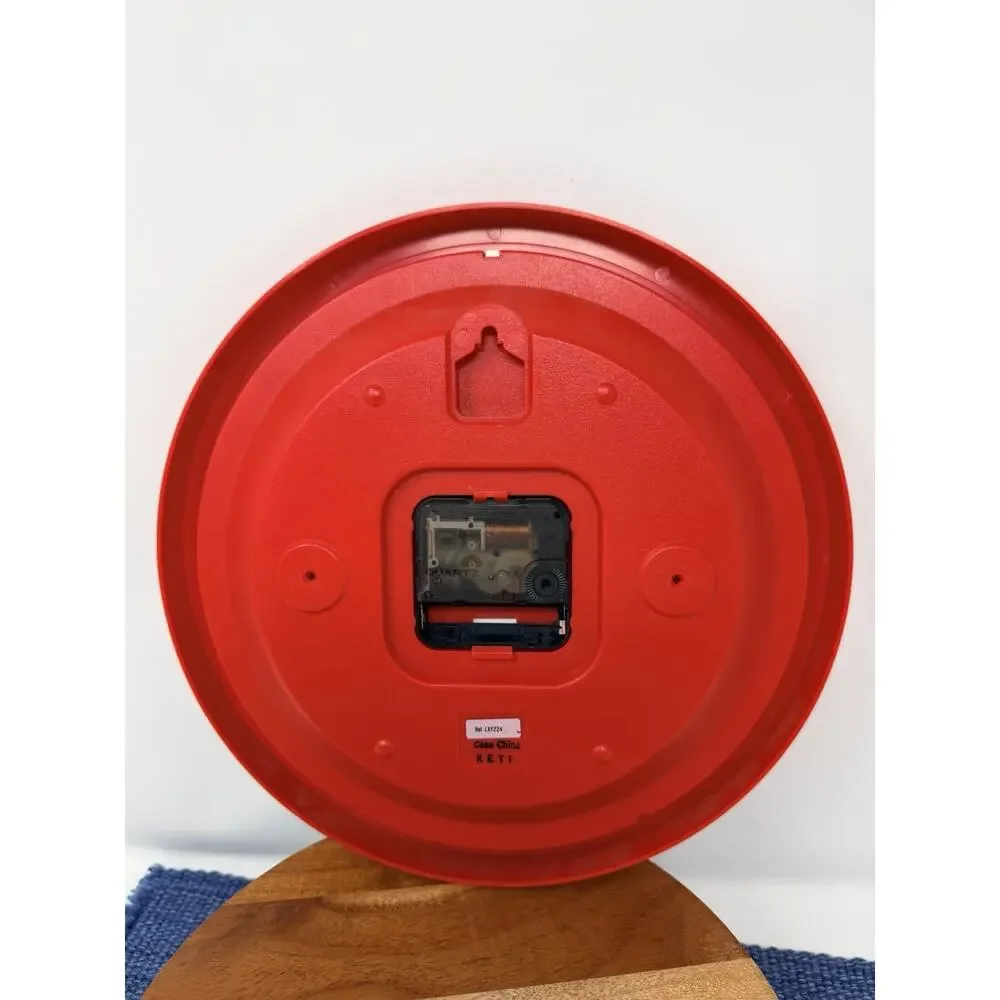 Lorus Quartz Mickey Mouse Wall Clock Red 10.5